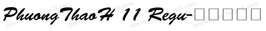 PhuongThaoH 11 Regu字体转换